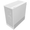 NZXT skříň H5 Flow RGB edition / 1x360 mm RGB core fan / 1x120mm / USB 3.0 / USB-C 3.1 / průhledná bočnice / mesh /bílá