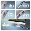 AXAGON multi USB-C 5v1 hub / HMC-5H60 / USB 3.2 Gen1 / 1x PD 100W / 1x USB-C / 2x USB-A / HDMI / 15cm