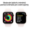 Apple Watch Series 10 GPS + Cellular 42mm Růžově zlatý hliník se světle ruměným sportovním řemínkem - S/M