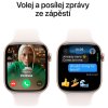 Apple Watch Series 10 GPS + Cellular 42mm Růžově zlatý hliník se světle ruměným sportovním řemínkem - S/M
