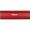 PATRIOT TRANSPORTER Lite 4TB Portable SSD / USB 3.2 Gen2 / USB-C / externí / hliníkové tělo / červený