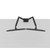 Neomounts  DS70-250BL2 Neomounts NEXT Slim Desk Mount, double display (topfix clamp/grommet), black