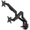 Neomounts  DS70-250BL2 Neomounts NEXT Slim Desk Mount, double display (topfix clamp/grommet), black