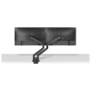 Neomounts  DS70-250BL2 Neomounts NEXT Slim Desk Mount, double display (topfix clamp/grommet), black