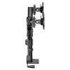 Neomounts DS65S-950BL2 Neomounts NEXT One SL Desk Mount, double display, sliding VESA (topfix clamp/grommet), black