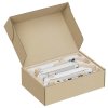 Neomounts DS65S-950WH2  Neomounts NEXT One SL Desk Mount, double display, sliding VESA (topfix clamp/grommet), white