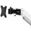 Neomounts DS65S-950WH2  Neomounts NEXT One SL Desk Mount, double display, sliding VESA (topfix clamp/grommet), white