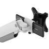 Neomounts DS65S-950WH2  Neomounts NEXT One SL Desk Mount, double display, sliding VESA (topfix clamp/grommet), white