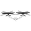Neomounts DS65S-950WH2  Neomounts NEXT One SL Desk Mount, double display, sliding VESA (topfix clamp/grommet), white