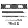 Neomounts WL35-750BL18 Neomounts LEVEL-750 Wall Mount (XL, 125 kg, tiltable, tilt guard, connectable, VESA 800x600)