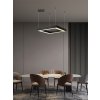 IMMAX NEO CANTO SLIM SMART závěsné svítidlo 80x80x7cm 60W Zigbee 3.0, TUYA, černé