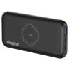 Energizer powerbanka QE10009PQ 10000mAh, Power Delivery, bezdrátové nabíjení, černá