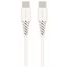 Swissten datový kabelusb-c/usb-c bílý 1,2m  (eco balení)