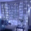 POŠKOZENÝ OBAL - COLORWAY LED girlanda/ vnitřní / 300 LED / délka 3 x 3m / studená bílá/ AC 220V