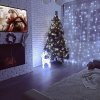 POŠKOZENÝ OBAL - COLORWAY LED girlanda/ vnitřní / 300 LED / délka 3 x 3m / studená bílá/ AC 220V