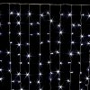POŠKOZENÝ OBAL - COLORWAY LED girlanda/ vnitřní / 300 LED / délka 3 x 3m / studená bílá/ AC 220V