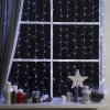POŠKOZENÝ OBAL - COLORWAY LED girlanda/ vnitřní / 300 LED / délka 3 x 3m / studená bílá/ AC 220V