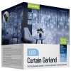 POŠKOZENÝ OBAL - COLORWAY LED girlanda/ vnitřní / 300 LED / délka 3 x 3m / studená bílá/ AC 220V