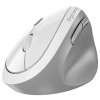 GENIUS Ergo 8350S White Grey/ vertikální/ 2400 dpi/ bezdrátová 2,4GHz+BT 5.3/ 6tlačítek/ Copilot/ tichá/ bílošedá