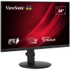 POŠKOZENÝ OBAL - ViewSonic VA2408-HDJ / 23,8"/ IPS/ 16:9/ 1920x1080/ 5ms/ 100Hz/ 250cd/m2/ HDMI / VGA / DP / výšk. nast.