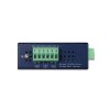 Planet IGTP-802TS konvertor RJ45/SC, 1Gbps, PoE injektor 802.3at, -40 až 75 st.C, IP30, SM s SC, 12-48VDC