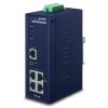 Planet IVR-100 Router/firewall VPN/VLAN/QoS, 2xWAN(SD-WAN), 3xLAN, IP30, -40 až +75°C, 9-48VDC