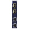 Planet IGT-2205AT, konvertor 2x1Gb, 2xSFP 100/1G/2.5G, -40až+75C, ESD, Backup Link, IP30, 24VAC/12-48VDC