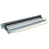 LYNX Patch panel 19", 24 portů, Cat6a, stíněný, černý