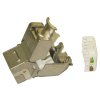 XtendLan Keystone jack RJ45, zaklapávací, CAT6A, STP, instalace bez nástrojů