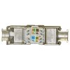XtendLan Keystone jack RJ45, zaklapávací, CAT6A, STP, instalace bez nástrojů