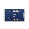 Planet WGS-4215-8HP2S plochý L4 switch, 8x1Gb, 2x1Gb SFP, 4+4 PoE 802.3at/bt 360W, 48-56VDC, -40~75°C, IP30, fanless