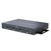 XtendLan HDMI multiviewer/kvadrátor, 4x vstup, 1x výstup, do 1080p, IR ovladač