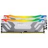 KINGSTON FURY Renegade RGB White XMP 48GB DDR5 8400MT/s / CL40 / CUDIMM / Kit 2x 24GB