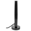 NEDIS aktivní pokojová DVB-T/T2 anténa/ FM / UHF / VHF/ rozsah příjmu 0-15 km/ LTE700/ zesílení 28 dB/ ABS/ černá
