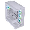 BitFenix skříň CETO / ATX / 4x 120mm ARGB fan / 2x USB 3.0 / USB-C / tvrzené sklo / bílá
