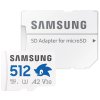 SAMSUNG PRO Plus Sonic the Hedgehog™ microSDXC 512GB + SD Adaptér / CL10 UHS-I U3 / A2 / V30