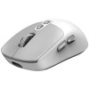 GENIUS NX-8080S BT Grey White/ duální Bluetooth + 2,4GHz/ 1600 dpi/ bezdrátová/ Copilot/ tichá/ 7tlačítková/ bílošedá