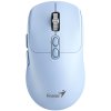 GENIUS NX-8080S BT Tiffany Blue/ duální Bluetooth + 2,4GHz/ 1600 dpi/ bezdrátová/ Copilot/ tichá/ 7tlačítková/ modrá
