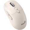 GENIUS NX-8080S BT Milk Tea/ duální Bluetooth + 2,4GHz/ 1600 dpi/ bezdrátová/ Copilot/ tichá/ 7tlačítková/ béžová