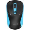 GENIUS NX-7123 BlackBlue/ 1200 dpi/ bezdrátová/ Copilot/ 4tlačítková/ USB-A/ USB-C/ černomodrá