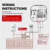 WiFi programovatelný termostat pro elektrické podlahové vytápění