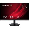 POŠKOZENÝ OBAL - ViewSonic VG2708-4K / 27"/ IPS/ 16:9/ 3840x2160/ 4ms/ 360cd/m2/ DP/ HDMI/ PIVOT /výškově nastavitelný