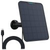 Reolink Solar Panel 2 pro bateriové Reolink kamery, 6W, USB-C, černý
