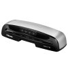 POŠKOZENÝ OBAL - FELLOWES laminátor SATURN3i/ formát A4/ laminovací šířka 235 mm/ fólie 80-125 mic/ černo-stříbrný