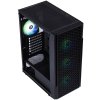 BitFenix skříň Proton / ATX / 4x120 mms FRGB fan / 2xUSB 3.0 / 2xUSB 2.0 / tvrzené sklo / černá