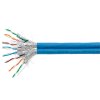 PLANET kabel SFTP, drát, Cat 6A, 4p, 500MHz, LS0H, TWIN stíněný každý pár,Planet Elite, modrý, Dca, balení 2*100m
