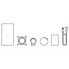 POUŽITÉ - Ubiquiti Wave AP Micro - 60GHz PtMP AP, 20 dBi, 5GHz záloha, úhel 90°, propustnost 5 Gbps - Výprodej