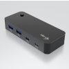i-tec univerzální KVM HUB 2x USB-C + 2x USB-A 3.0 Port
