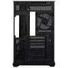 BitFenix skříň T10 Negro / ATX / 4x 120mm ARGB fan + controller / USB 3.0 / USB-C / panoramatická / černá