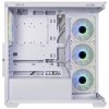 BitFenix skříň CETO Cube / 4x 120mm ARGB fan / 2x USB 3.0 / USB-C / tvrzené sklo / bílá